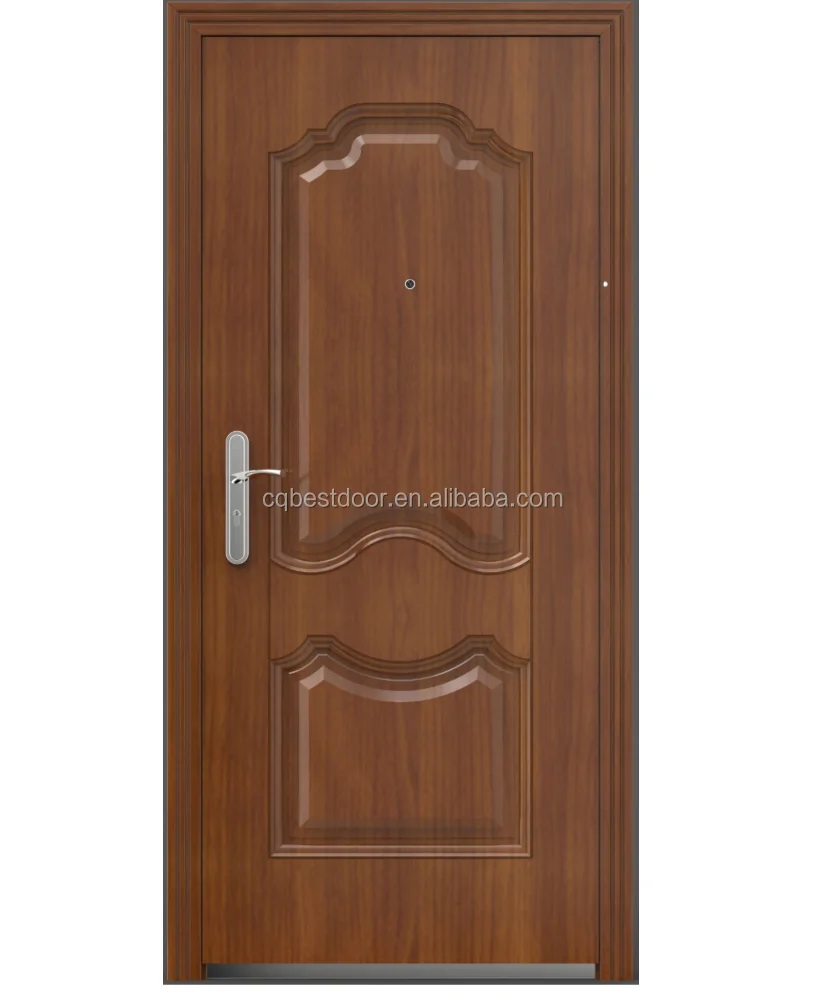 Steel security door