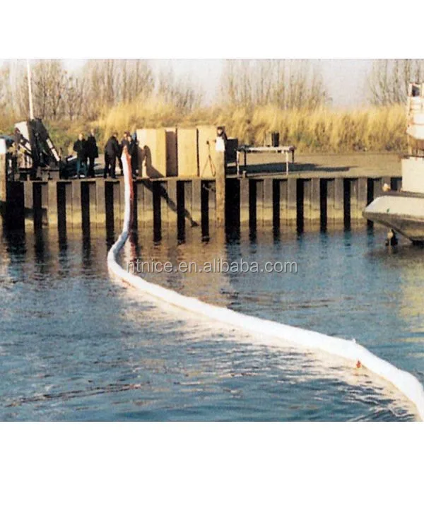 NTNICE 12.7cm*300cm oil-only absorbent boom confines and absorbs oil and fuel spill on land or water