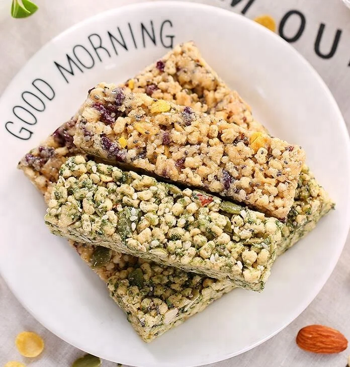 
Supply cocoa rice crispy ball, corn crispy and rice crispy ball for Grain snack food raw material 