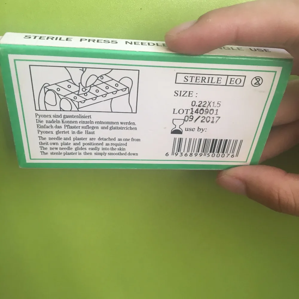 Disposable press needle ear needles