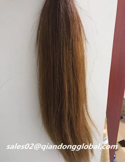 
Hot Selling 75cm Double Thickness Chestnut False Horse Tails 