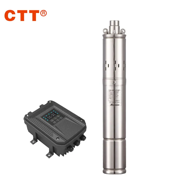 dc solar pump 24 volt submersible kit 50000 liters/hour solar powered water pump