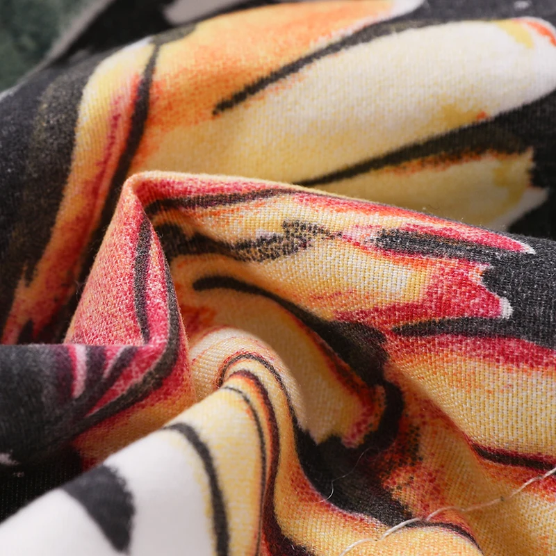 Летнее стеганое одеяло с цветочным принтом моющееся тонкое постельное белье из полиэстера