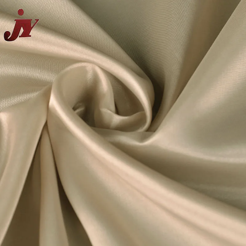 
Top Sale Free Sample 100% Polyester Satin Fabric, Cloth Garment For Satin Lining 