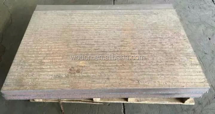 seamless wear resistant plate