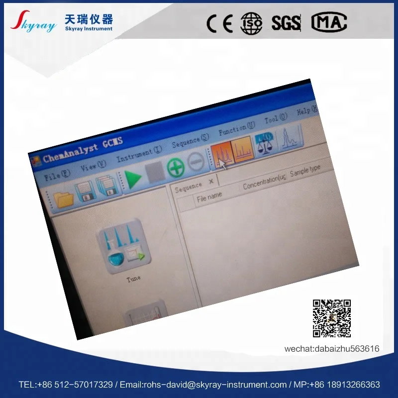 scientifc instrument GCMS for Phthalates RoHS2.0 testing