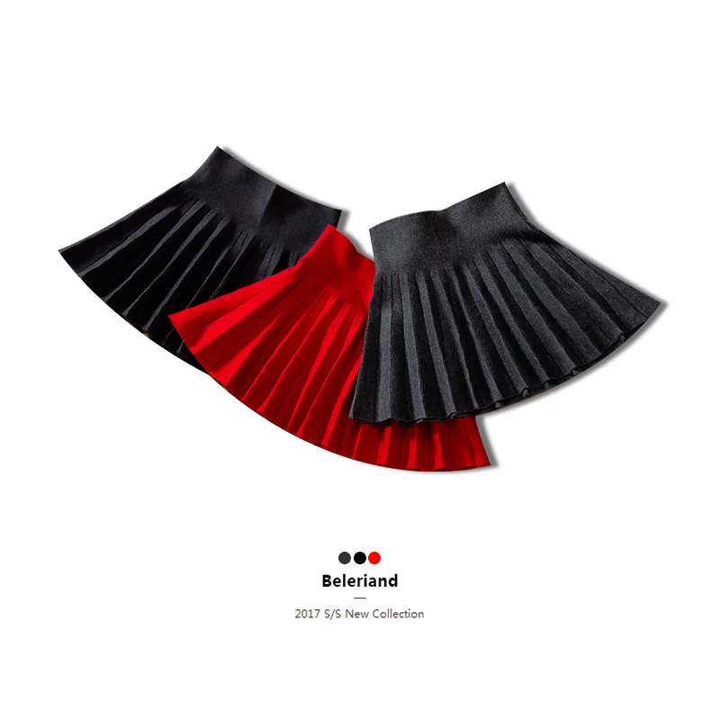 
Fall Baby Toddler School Girls Knit dress sweater Skirt 