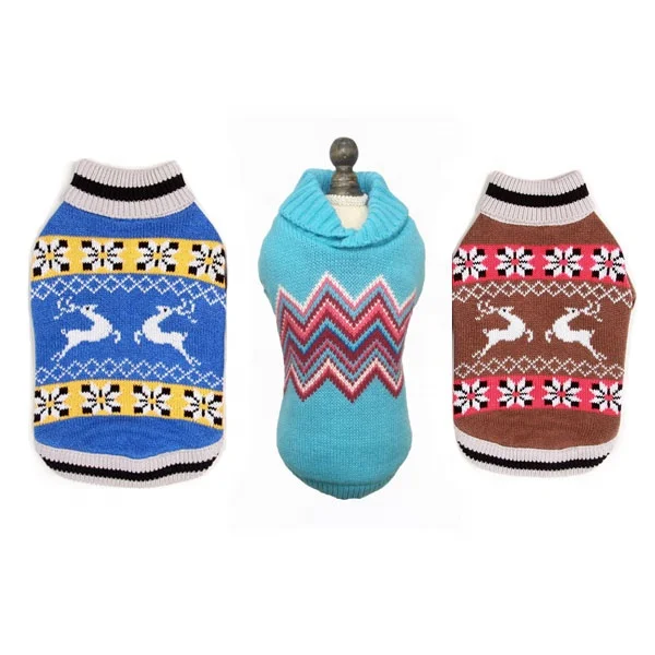
Dog Sweater Knitwear Puppy Clothes 