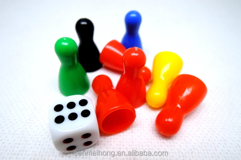 chess game pawn and dice game