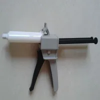 50ML 2:1  Plastic AB Glue Dispensing  Double Barrel Syringe
