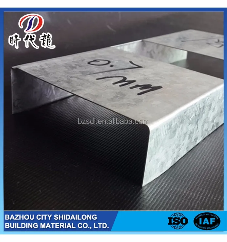 Studs Sizes Professional Manufacture Cheap Metal Anti-corrosion Treatment of Hot Dip Galvanized Steel Galvanized 150g G550 Mpa