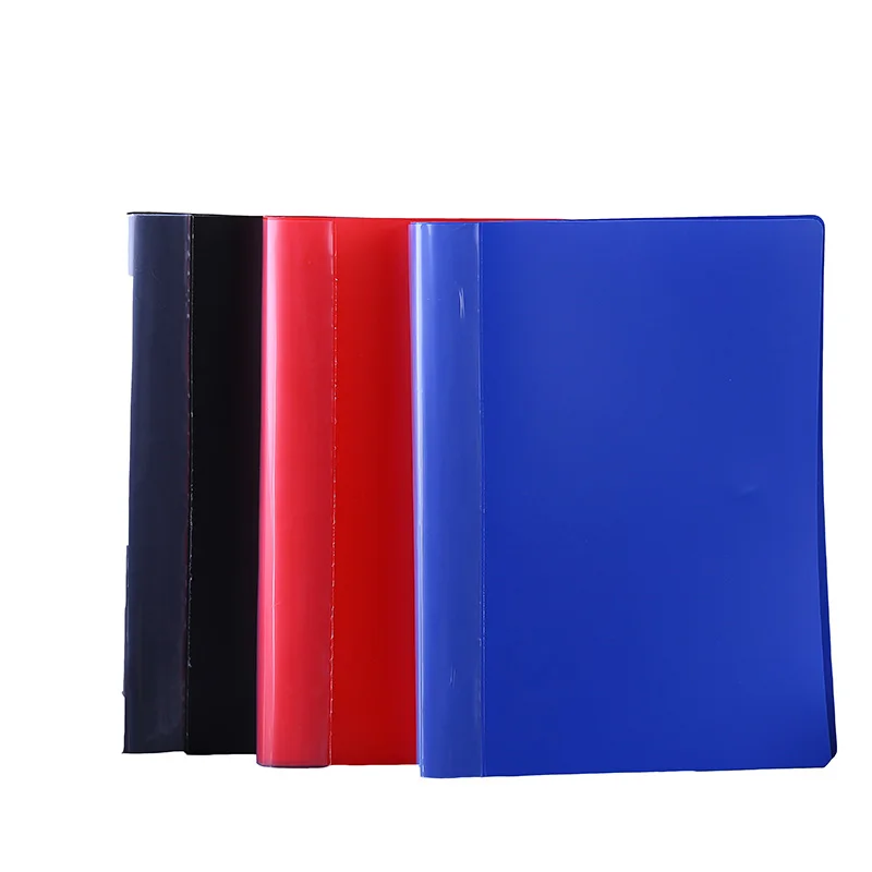 New desgin a4 plastic display book multi pages transparent pp soft file folder