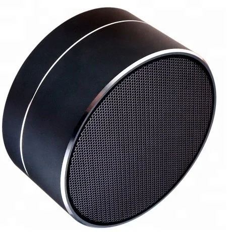 Wireless Portable Speaker Super Woofer HD USB Metal Speaker Mini Music Bass Speaker With Microphone