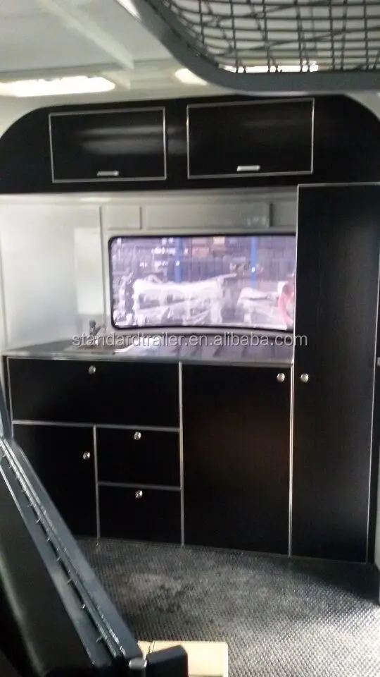 
Angle load horse float 