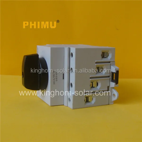 SAA DIN RAIL TYPE 1000V DC Isolator Switch