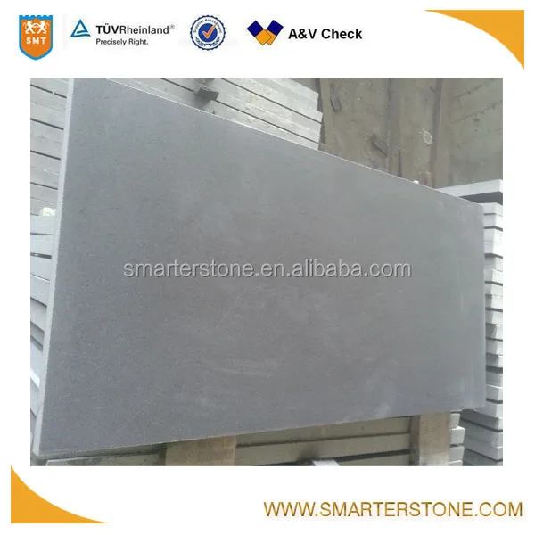 
80x80 cm paving basalt stone Honed finish mongolia black for floor 