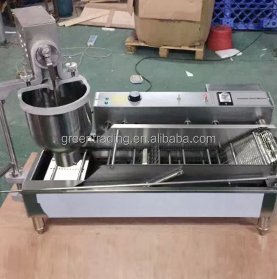 Snack Dessert Shop Stainless Steel Donut Maker Machine Price Automatic Doughnut Making Machine