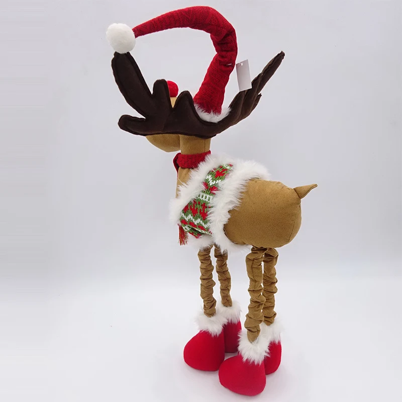 56cm extendable reindeer with 4 leg style home christmas decorations