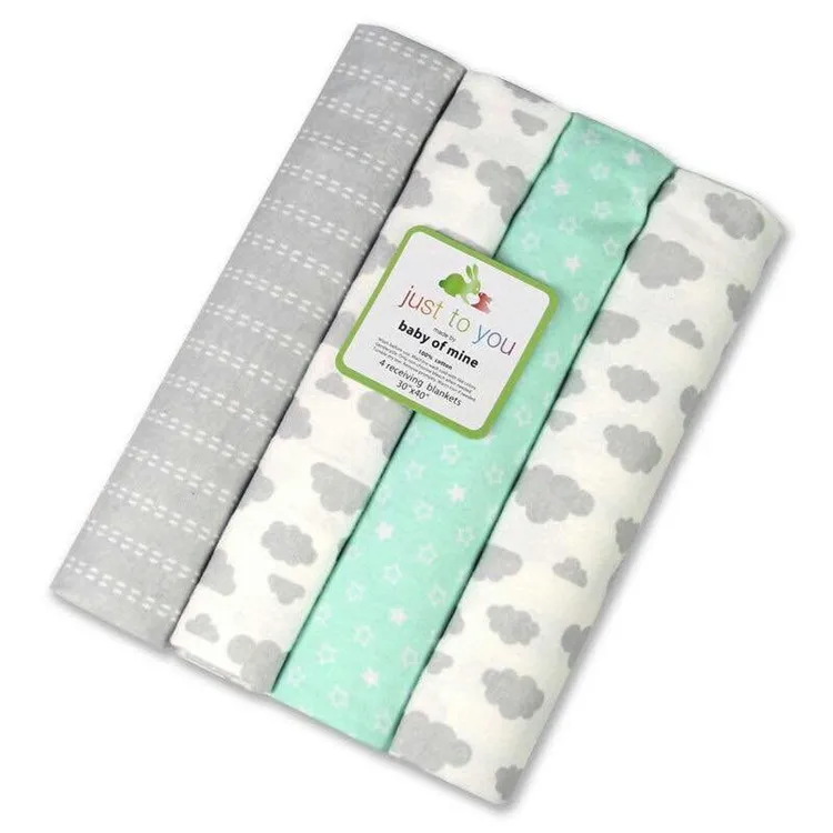 2019 Soft Super Swaddle Receiving Blanket Muslin Printed Cotton Baby Blankets