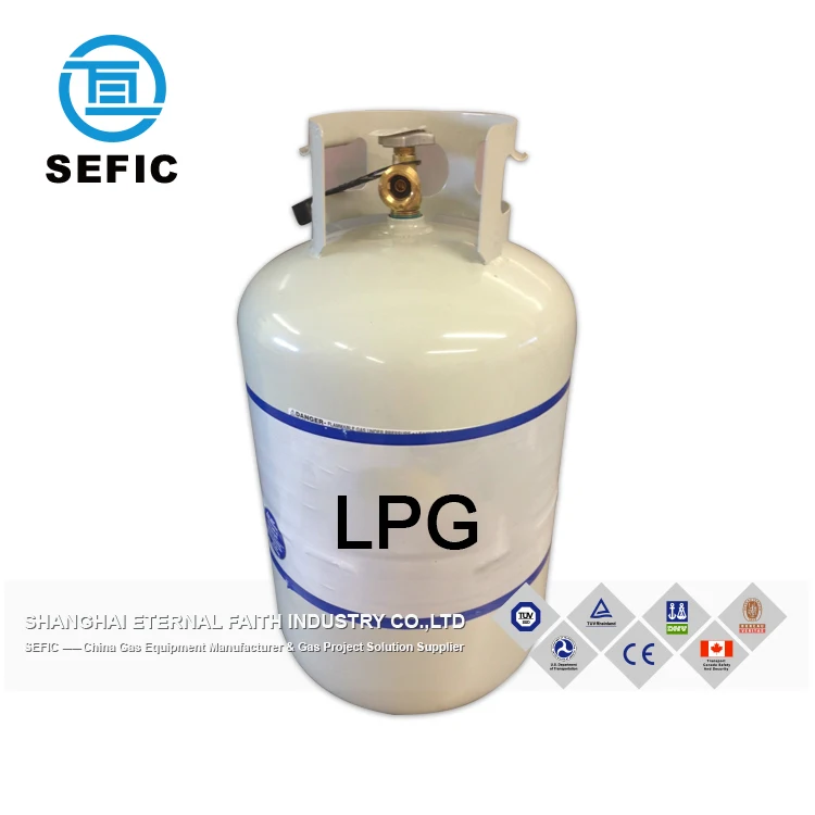 12.5kg Sizes LPG Cooking Gas Cylinder to Malaysia