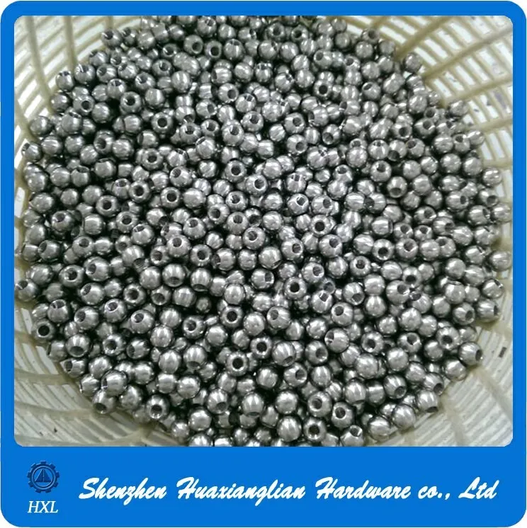 Stainless Steel 303/316 custom precision polishing special solid  round ball Nut