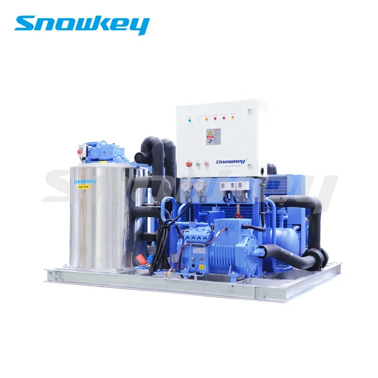 
Snowkey 0.5-60T/Day China Flake Ice Machine 