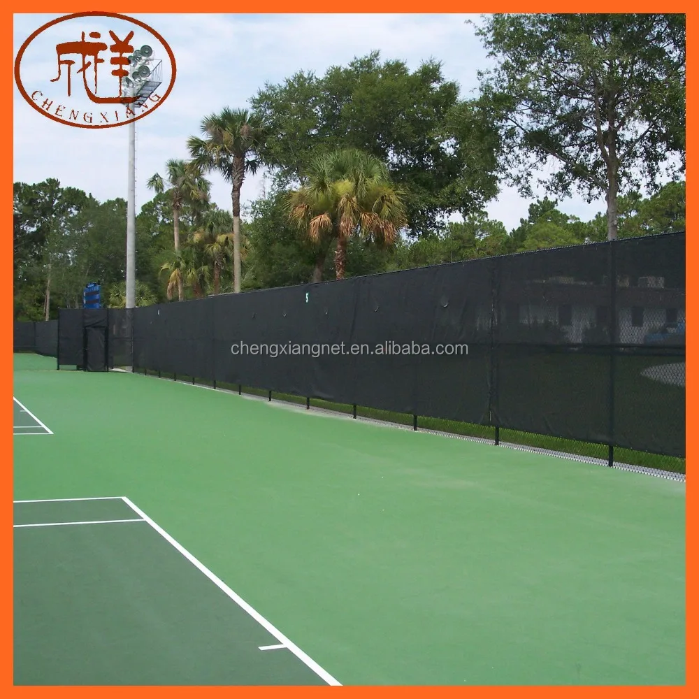 
Outdoor HDPE Plastic Tennis Court Privacy Screen Windscreen Fence Net 