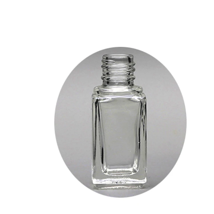 7ml nail polish glass bottle OEM private logo printing cosmetic bottle