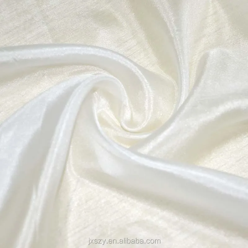 19gsm 100%silk sheer fabric silk habotai silk paj fabric