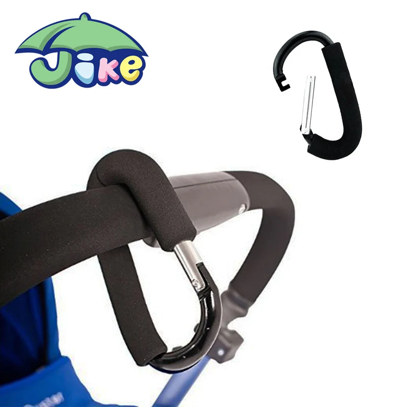 
high quality aluminium universal baby stroller hook Mommy Hook carabiner bulk multi-purpose buggy hook 