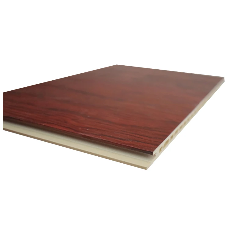 Индивидуальный деревянный дизайн, ламинированная ПВХ настенная потолочная панель для украшения интерьера спальни