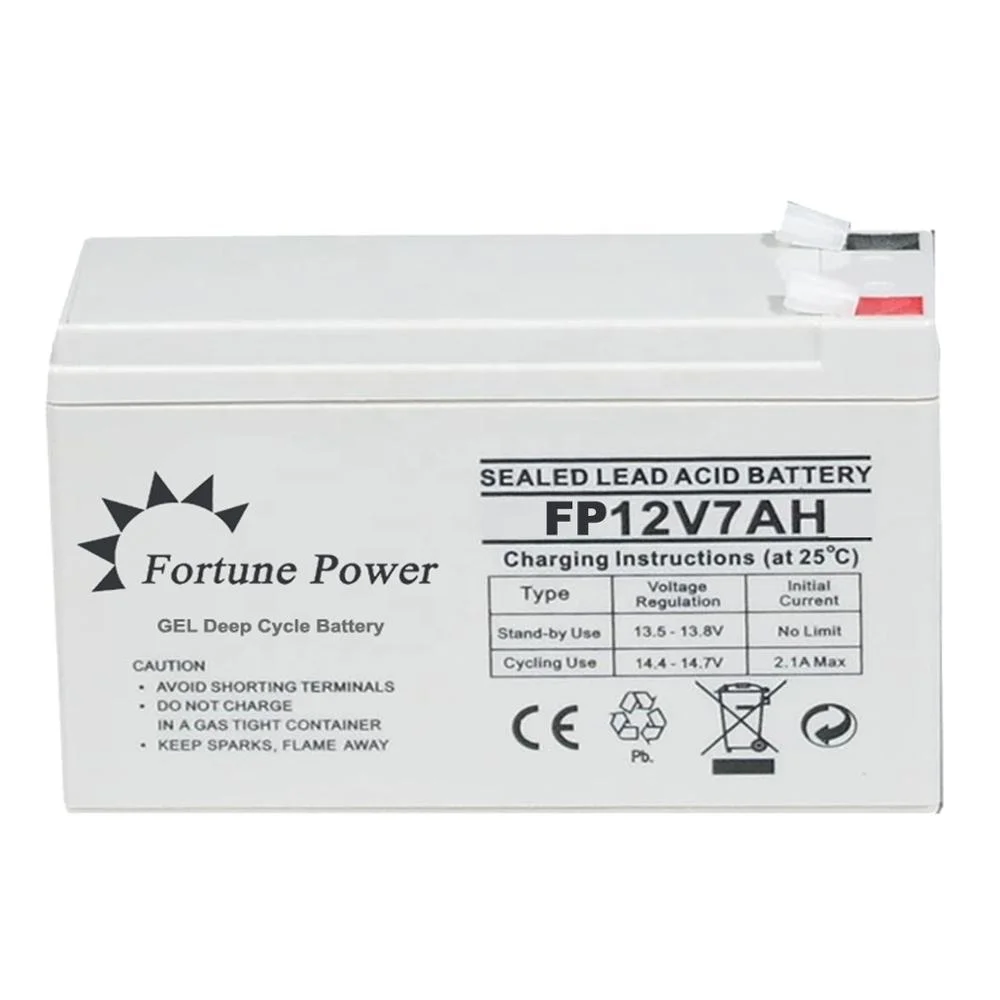 Fortune Power Small 12V Battery Price Maintenance Free 7Ah UPS Battery