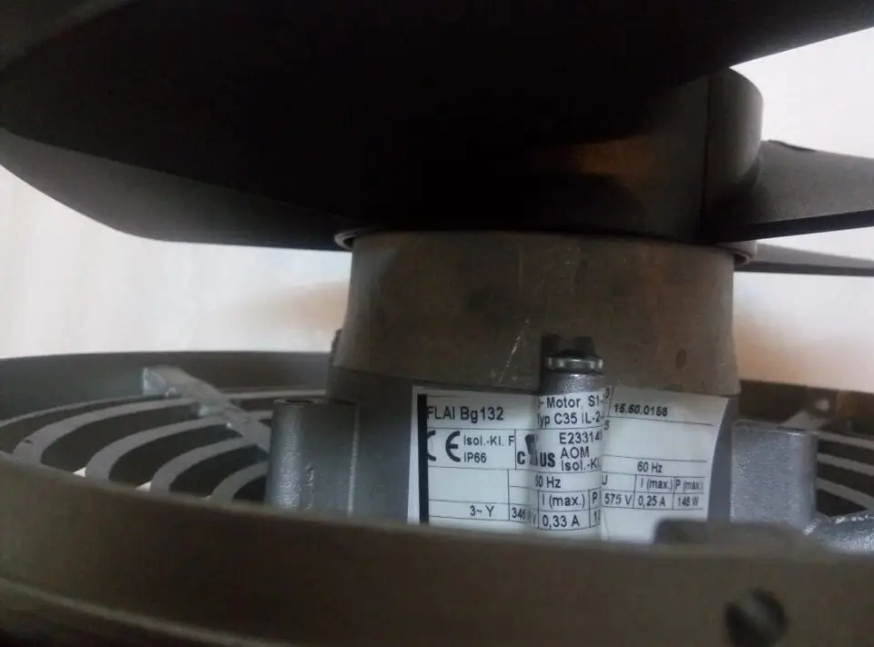 Wistro BG132 15.51.0141 Bg132IL Bg160 15.51.0143 230V AC 270W 915RPM 1.18A центробежный охлаждающий вентилятор с шарикоподшипником