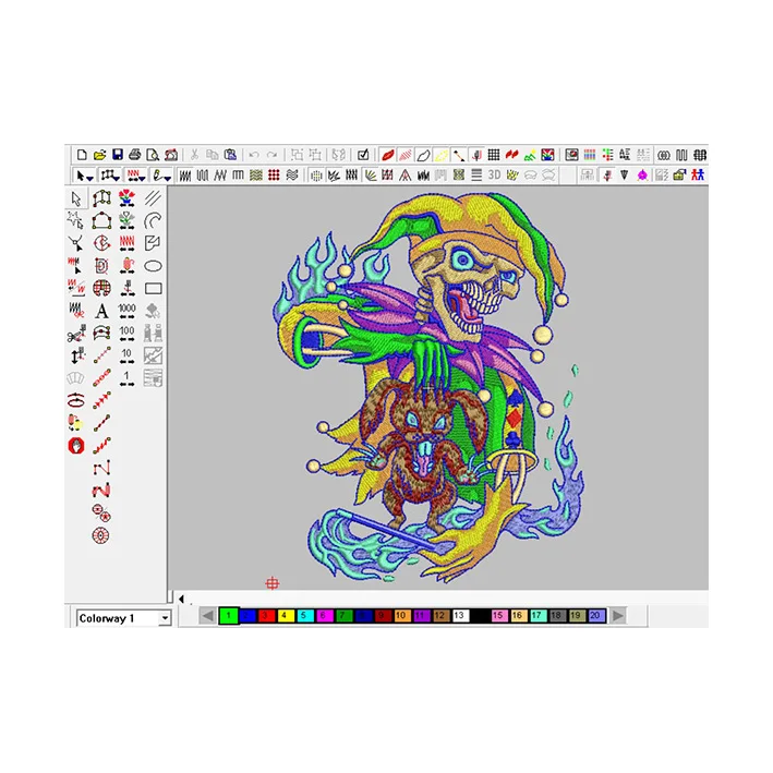 
Cheap High-quality Custom Tiger Patch For Sale Embroidery Design Team 