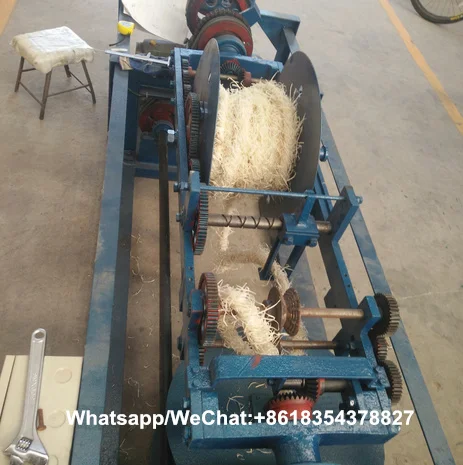 
Shandong rope wood wool making machine 