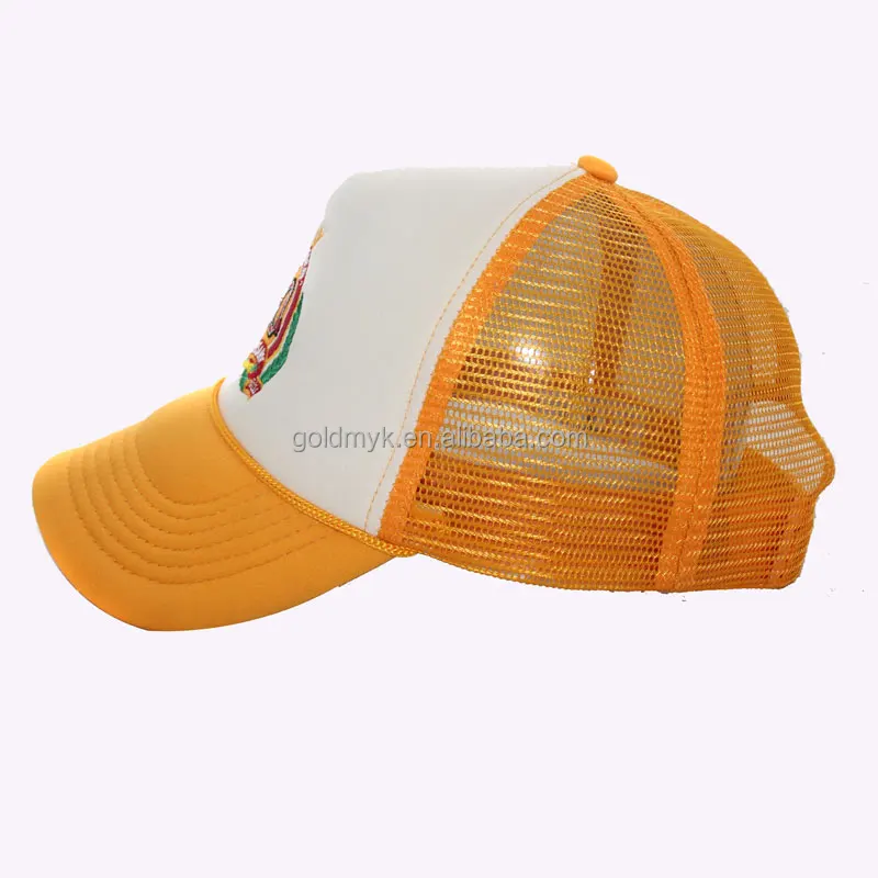 Foam and mesh trucker cap with rope