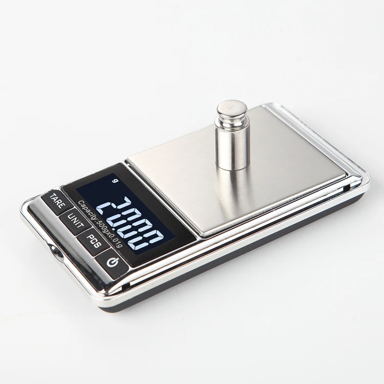 High Precise Small Electronic Weighing Balance Digital Jewelry Scale 500g / 0.01g AAA Battery Type