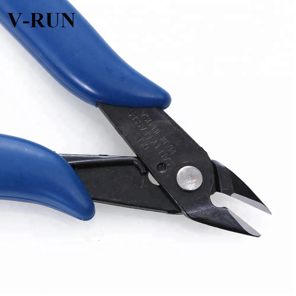 US Plato.170 Small DIY Snips Flush Pliers Diagonal Side Cutter Electrical Wire Cable Cutting Plier