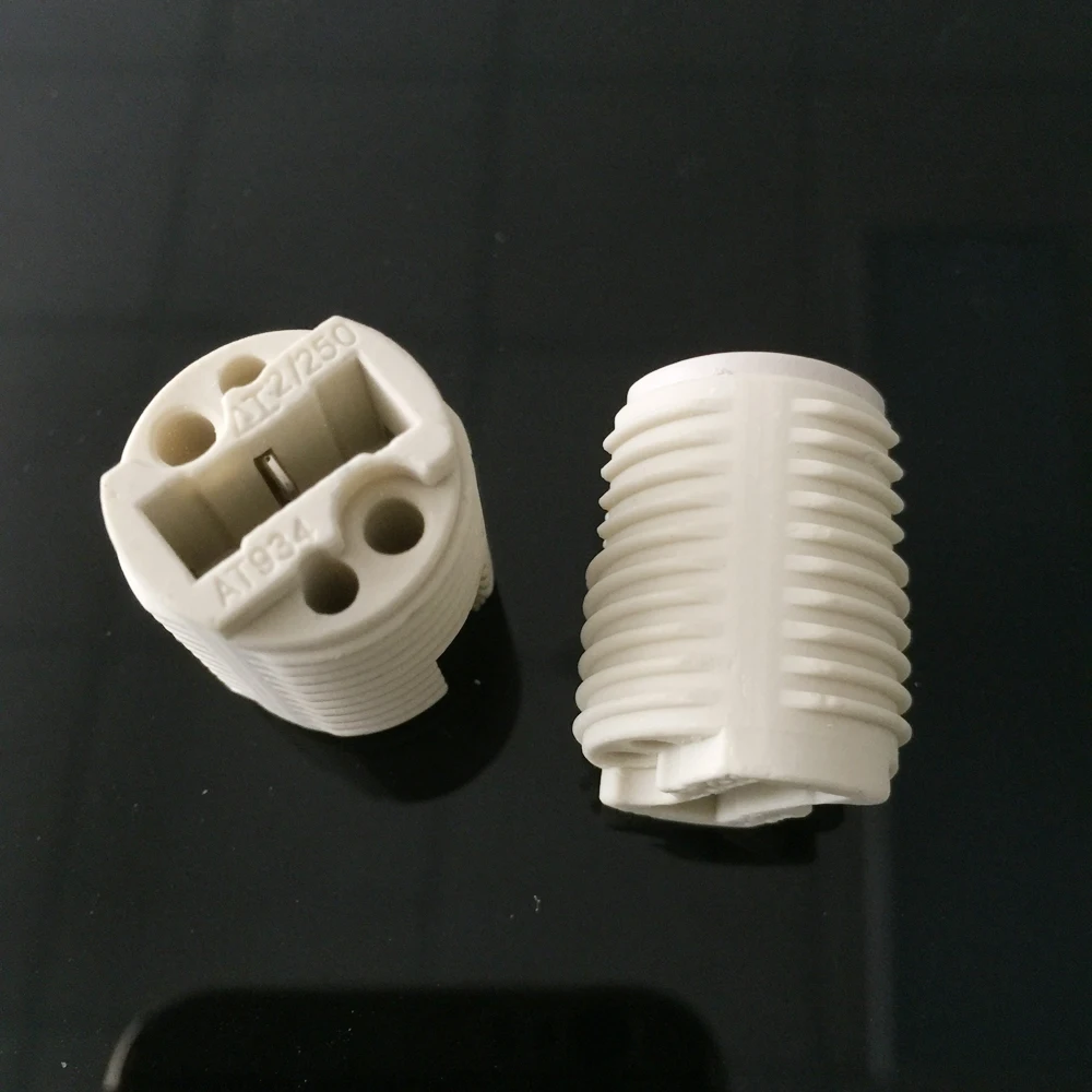 Threaded G9 halogen LED bulb socket
