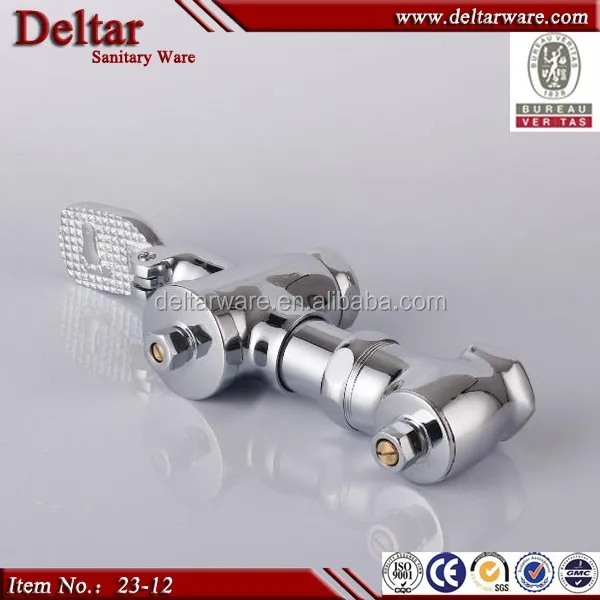 High quality squating pan faucet, foot control faucet, foot pedal faucet