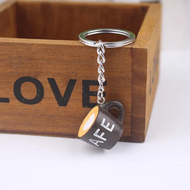 COFFEE CUP soft enamel keychains