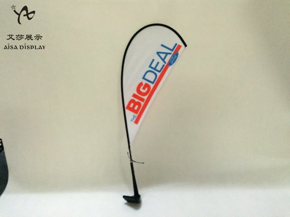 Cheap Mini Car Window flag teardrop car flag banner