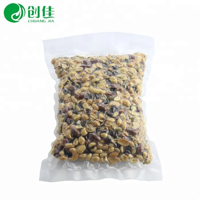 PA PE EVOH Coex Plastic 25KG Herbs Food Vacuum Pouch Packing Bag for Nuts Grain