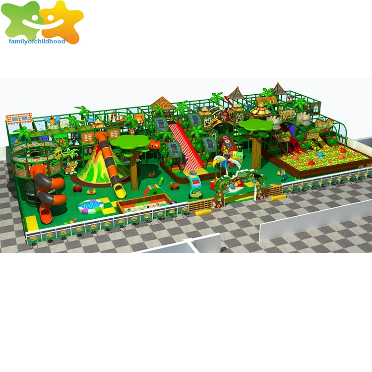 Manufacturer children amusement  plastic indoor playground soft play maze