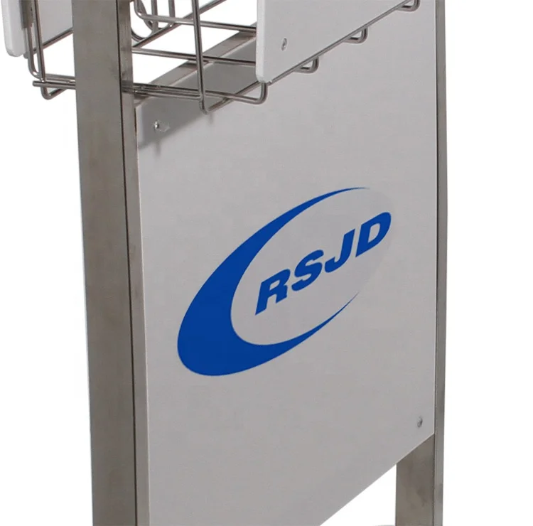 Unfoldable Airport Luggage trolley cart with brake