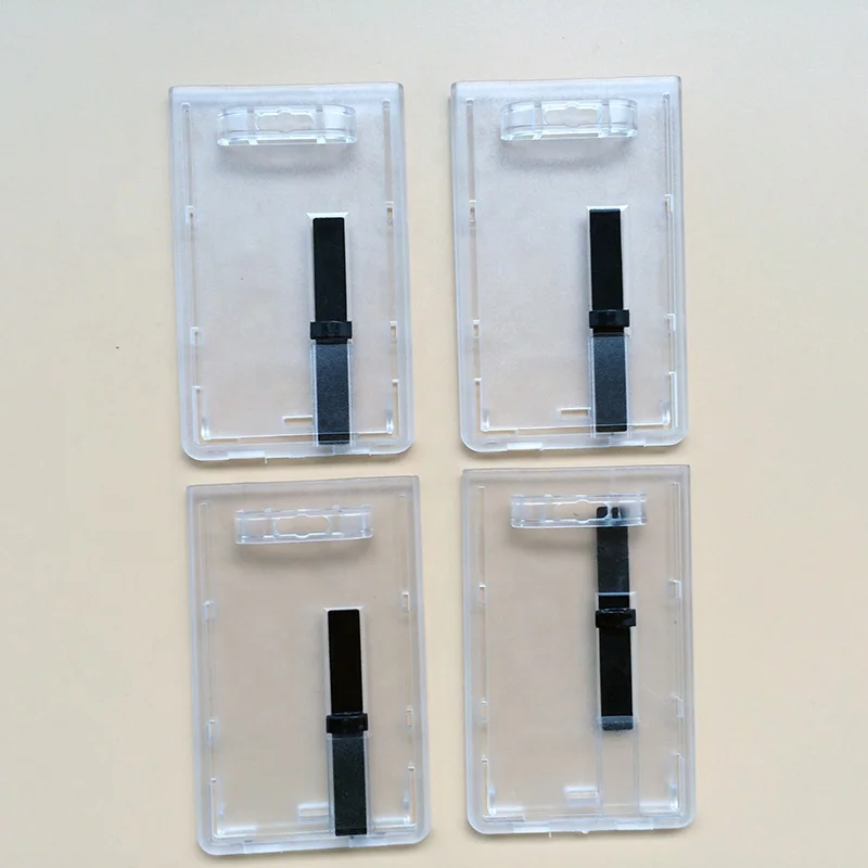 Molded rigid polycarbonate access proximity card dispenser with card slider