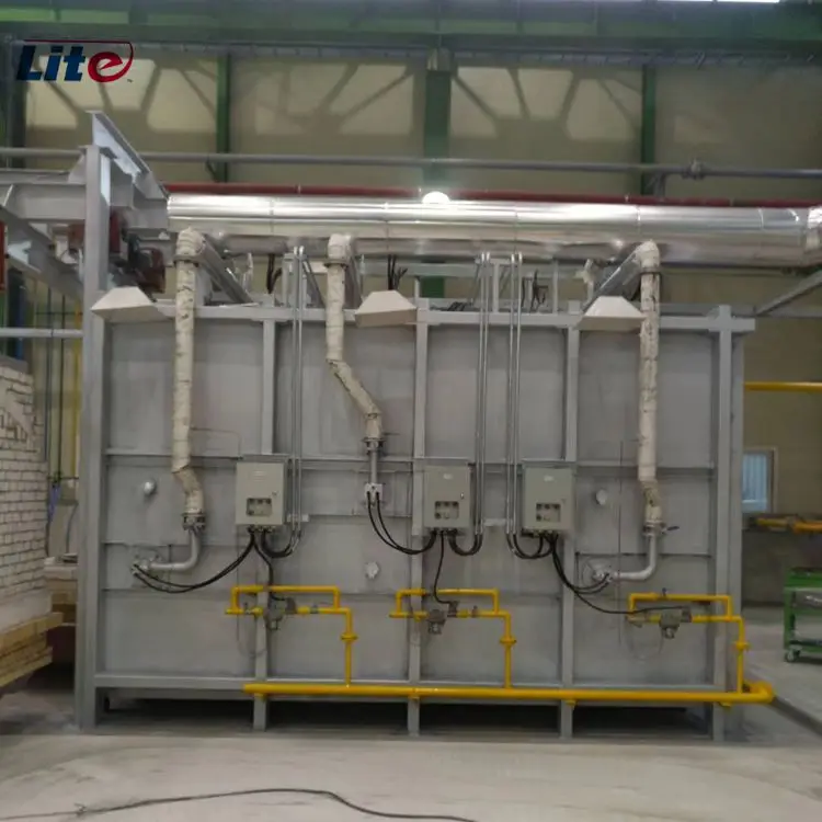 High Temperature Heat Treatment Industrial Shuttle Kiln Shuttle Sintering Furnace