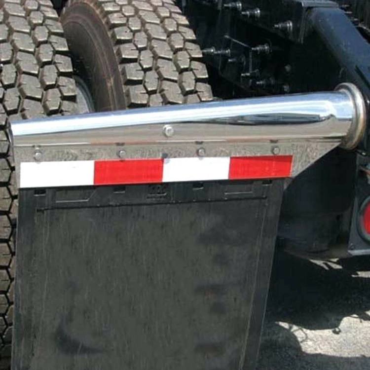 
Heavy Duty Truck Accessories Commercial Big Rig Mud Flap Hanger with Reflector Sticker 