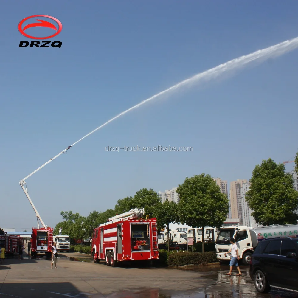 Customized 10 Wheels 6x4 Fire Fighting Truck