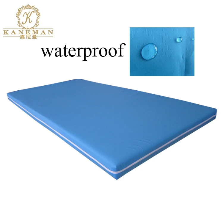 High Quality Sleepwell Medical Hospital Prison Fireproof Waterproof Mattress High Density Single Memory Gel Memory Foam Mattress
